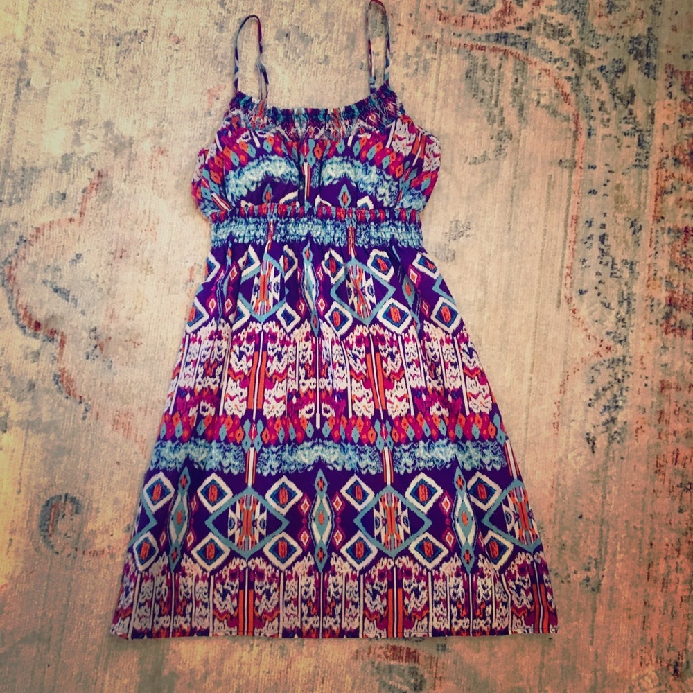 No Boundaries spaghetti strapped dress- size M